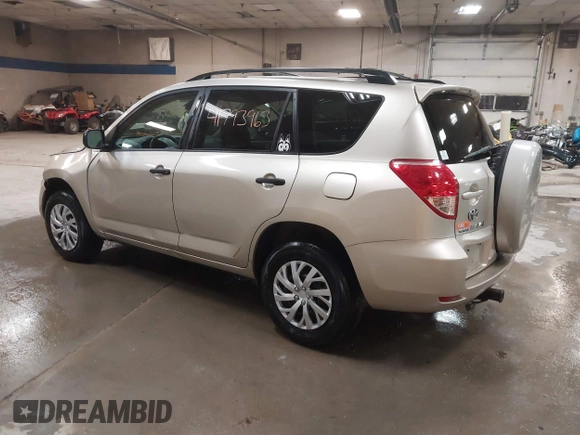 2008 Toyota RAV4 with VIN JTMZD33V286070452, listed as a IAAI auction lot 41793963 with 125,900 mi miles. Bid and sale history available at carsss.com. Image 3.