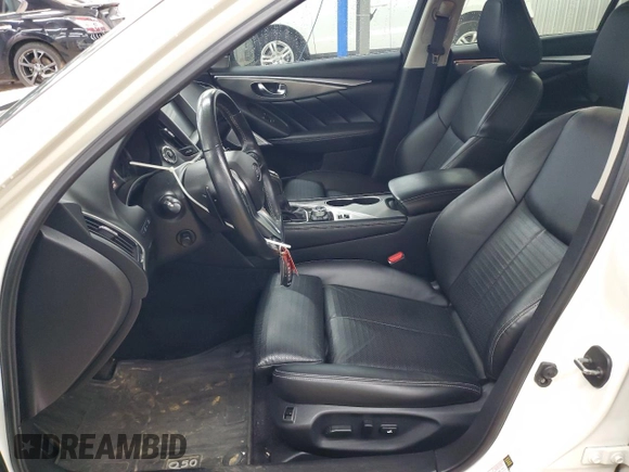 2019 Infiniti Q50 Luxe с VIN JN1EV7APXKM515517, выставлен на аукционе Copart как лот 58381035 с пробегом 125 791 миль миль и Списание • Salvage title. История ставок и продаж доступна на DreamBid. Изображение 7.