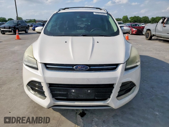 2013 Ford Escape Titanium z VIN 1FMCU0J90DUC13426, wystawiony jako Copart lot #53643565 z przebiegiem 176 600 mil mil oraz Szkoda całkowita • Salvage title. Historia ofert i sprzedaży dostępna na DreamBid. Obrazek 5.