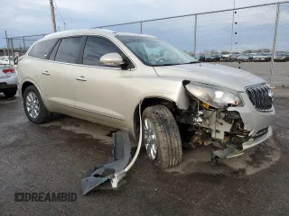 2014 Buick Enclave Leather with VIN 5GAKRBKD3EJ255822, listed as a Copart auction lot 50338305 with 174,221 mi miles and Salvage Title. Bid and sale history available at carsss.com. Image 4.