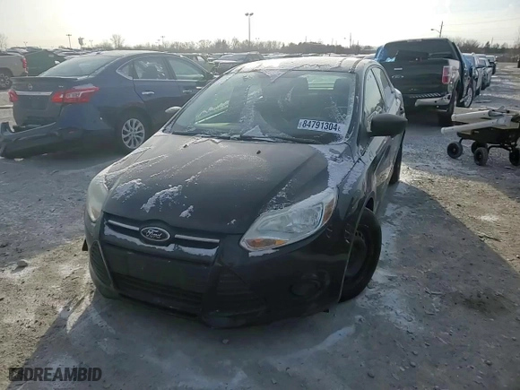 2013 Ford Focus S with VIN 1FADP3E22DL162697, listed as a Copart auction lot 84791304 with 175,556 mi miles and Salvage Title. Bid and sale history available at carsss.com. Image 11.