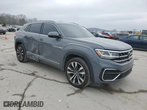 2022 Volkswagen Atlas SEL Premium R-Line с VIN 1V2FE2CA7NC218680, выставлен на аукционе Copart как лот 43991505 с пробегом 54 471 миль миль и Чистый • Clean title. История ставок и продаж доступна на DreamBid. Изображение 4.