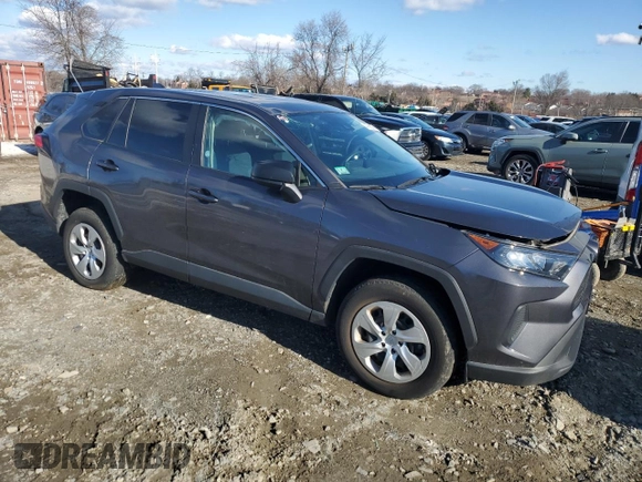 2022 Toyota RAV4 LE with VIN 2T3F1RFV8NW289839, listed as a Copart auction lot 47066075 with 54,189 mi miles and Non Repairable. Bid and sale history available at carsss.com. Image 4.
