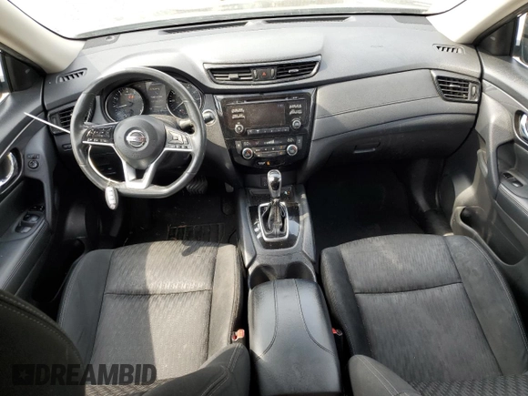 2017 Nissan Rogue SV with VIN KNMAT2MV6HP615202, listed as a Copart auction lot 49304805 with 181,893 mi miles and Salvage Title. Bid and sale history available at carsss.com. Image 8.