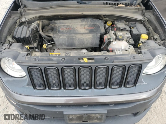 2017 Jeep Renegade Latitude with VIN ZACCJABB9HPF00162, listed as a Copart auction lot 54397465 with 169,661 mi miles and Clean Title. Bid and sale history available at carsss.com. Image 12.