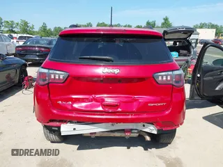 2017 Jeep Compass Sport z VIN 3C4NJDAB4HT642441, wystawiony jako IAAI lot #42564509 z przebiegiem 133 483 mil mil oraz . Historia ofert i sprzedaży dostępna na DreamBid. Obrazek 17.