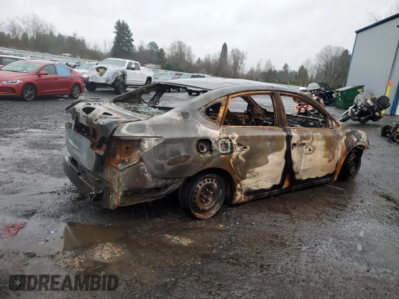 2019 Nissan Sentra S with VIN 3N1AB7AP4KY311042, listed as a Copart auction lot 85450084 with Not provided miles and Non repairable. Bid and sale history available at DreamBid. Image 3.