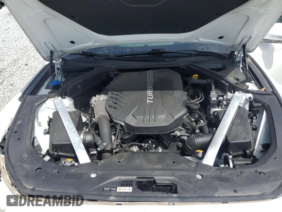 2020 Genesis G70 3.3T with VIN KMTG34LE8LU051166, listed as a Copart auction lot 70537264 with 15,304 mi miles and Salvage Title. Bid and sale history available at carsss.com. Image 11.
