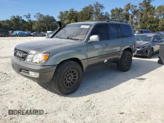 2002 Lexus LX 470 with VIN JTJHT00W723514716, listed as a Copart auction lot 42646295 with 188,817 mi miles and Salvage Title. Bid and sale history available at carsss.com. Image 1.
