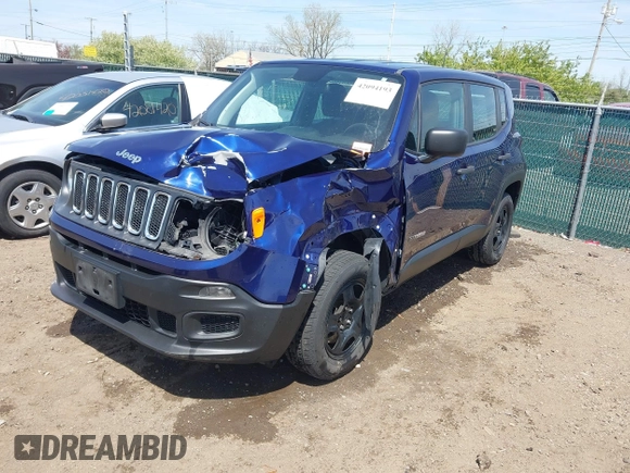 2018 Jeep Renegade Upland z VIN ZACCJBAB9JPH02125, wystawiony jako IAAI lot #42094193 z przebiegiem 91 003 mil mil oraz . Historia ofert i sprzedaży dostępna na DreamBid. Obrazek 17.