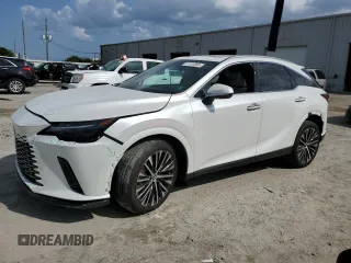 2024 Lexus RX with VIN 2T2BAMBA3RC031454, listed as a Copart auction lot 51141895 with 8,969 mi miles and Salvage Title. Bid and sale history available at carsss.com. Image 1.