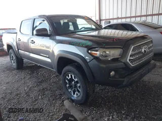 2017 Toyota Tacoma SR5 with VIN 3TMCZ5AN6HM045057, listed as a IAAI auction lot 41883533 with 213,760 mi miles and . Bid and sale history available at carsss.com. Image 1.