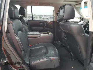 2016 Infiniti QX80 with VIN JN8AZ2NE4G9121795, listed as a Copart auction lot 69585904 with 158,465 mi miles and Salvage Title. Bid and sale history available at carsss.com. Image 10.