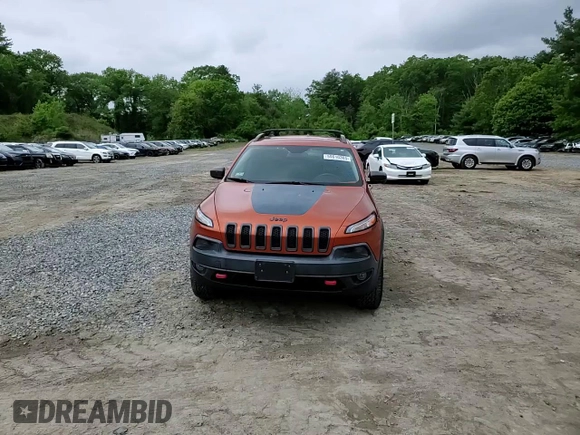 2016 Jeep Cherokee Trailhawk with VIN 1C4PJMBS2GW255368, listed as a Copart auction lot 59010305 with 105,667 mi miles and Salvage title. Bid and sale history available at DreamBid. Image 13.