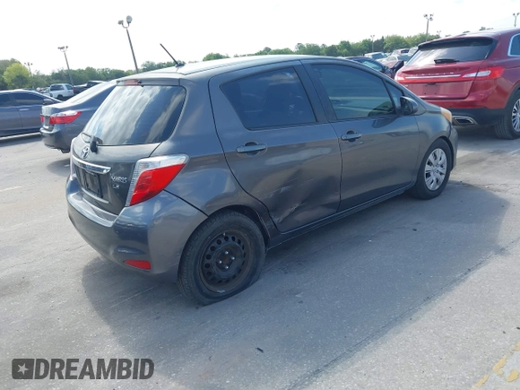 2012 Toyota Yaris L with VIN JTDKTUD38CD540219, listed as a IAAI auction lot 42091750 with 152,878 mi miles. Bid and sale history available at carsss.com. Image 4.