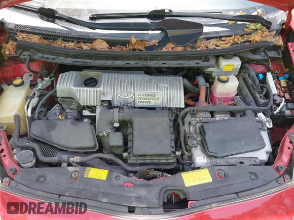 2011 Toyota Prius I with VIN JTDKN3DU9B5319489, listed as a IAAI auction lot 42062283 with 201,317 mi miles. Bid and sale history available at carsss.com. Image 10.