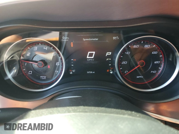2019 Dodge Charger GT with VIN 2C3CDXHG8KH558676, listed as a Copart auction lot 56492665 with 33,728 mi miles and Salvage Title. Bid and sale history available at DreamBid. Image 9.