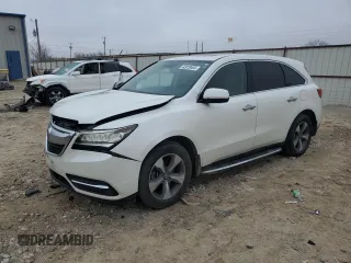 2014 Acura MDX with VIN 5FRYD4H24EB021560, listed as a Copart auction lot 42979405 with 152,238 mi miles and Salvage Title. Bid and sale history available at carsss.com. Image 1.