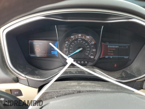 2015 Ford Fusion SE with VIN 3FA6P0H72FR209441, listed as a Copart auction lot 65656265 with 98,963 mi miles and Salvage title. Bid and sale history available at DreamBid. Image 9.