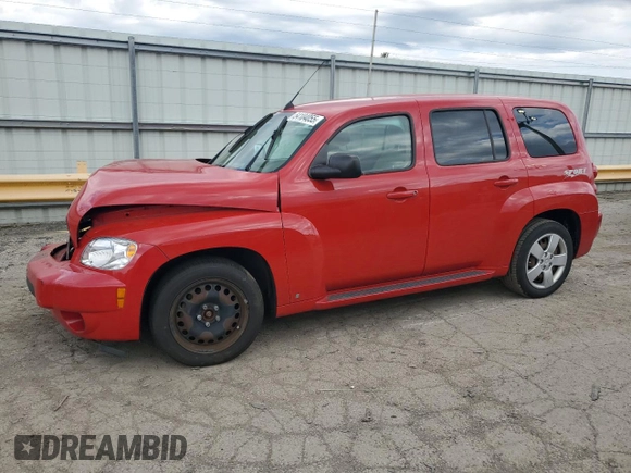 2009 Chevrolet HHR LS z VIN 3GNCA13B49S642005, wystawiony jako Copart lot #54104055 z przebiegiem Nie podano mil oraz Szkoda całkowita • Salvage title. Historia ofert i sprzedaży dostępna na DreamBid. Obrazek 1.