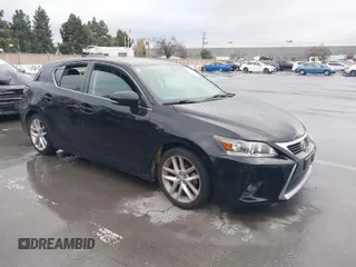 2014 Lexus CT 200h Hybrid with VIN JTHKD5BH3E2190268, listed as a IAAI auction lot 41802357 with 1 mi miles. Bid and sale history available at carsss.com. Image 1.