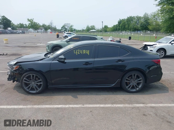 2018 Acura TLX w/A-SPEC Pkg with VIN 19UUB2F60JA003903, listed as a IAAI auction lot 42478311 with 126,094 mi miles and . Bid and sale history available at DreamBid. Image 14.