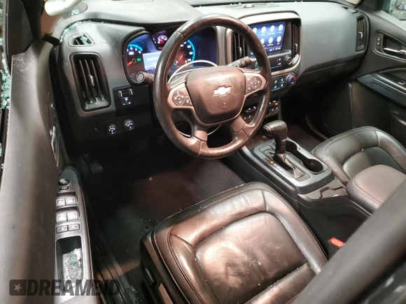 2020 Chevrolet Colorado 4WD Z71 with VIN 1GCGTDEN9L1123067, listed as a Copart auction lot 41926435 with 43,329 mi miles and Salvage title. Bid and sale history available at DreamBid. Image 8.