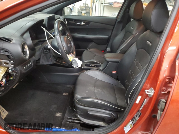 2021 Kia Forte GT-Line with VIN 3KPF34AD7ME401066, listed as a Copart auction lot 44396335 with 114,538 mi miles and Salvage Title. Bid and sale history available at carsss.com. Image 7.