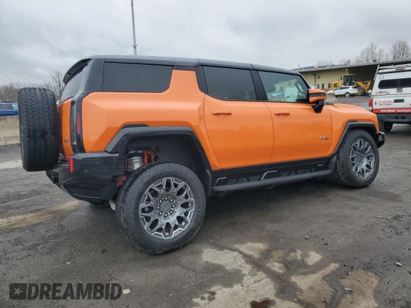 2024 GMC Hummer EV 3X z VIN 1GKB0RDCXRU113305, wystawiony jako Copart lot #52011735 z przebiegiem 5 142 mil mil oraz Szkoda całkowita • Salvage title. Historia ofert i sprzedaży dostępna na DreamBid. Obrazek 3.