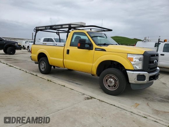 2013 Ford F-250 XL with VIN 1FTBF2B67DEA75470, listed as a Copart auction lot 42008835 with 258,190 mi miles and Clean title. Bid and sale history available at DreamBid. Image 4.