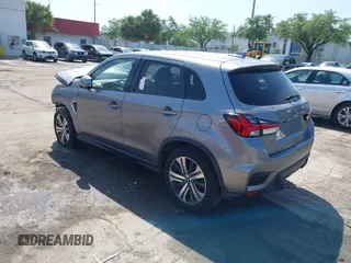 2020 Mitsubishi Outlander Sport ES 2.0 with VIN JA4AR3AU8LU018105, listed as a IAAI auction lot 41919219 with 84,057 mi miles. Bid and sale history available at carsss.com. Image 3.