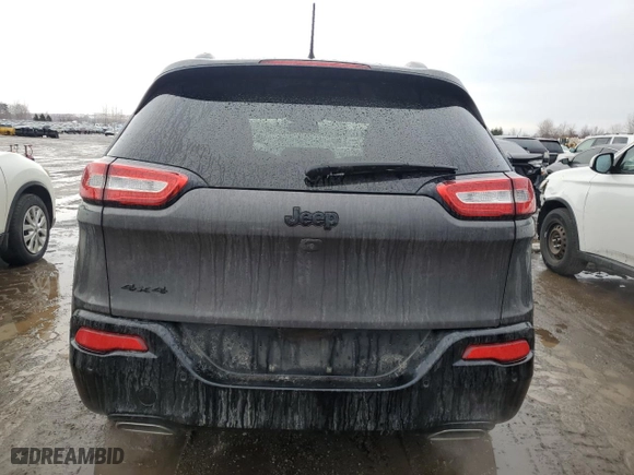 2018 Jeep Cherokee Latitude with VIN 1C4PJMCXXJD585224, listed as a Copart auction lot 47482395 with 96,966 mi miles and Clean Title. Bid and sale history available at carsss.com. Image 6.
