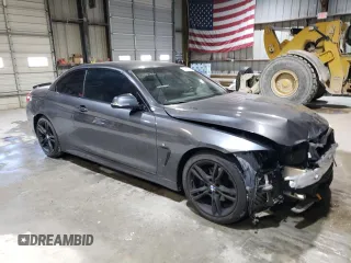 2015 BMW 4 Series 428i with VIN WBA3V7C51FP772986, listed as a Copart auction lot 41652745 with 66,279 mi miles and Salvage Title. Bid and sale history available at carsss.com. Image 4.