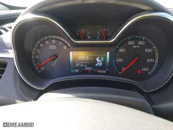 2015 Chevrolet Impala LTZ with VIN 2G1165S31F9136460, listed as a IAAI auction lot 41805917 with 136,254 mi miles. Bid and sale history available at carsss.com. Image 7.