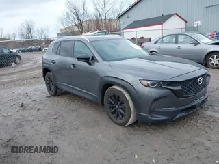 2025 Mazda CX-50 2.5 S Preferred Package with VIN 7MMVABBM3SN312317, listed as a IAAI auction lot 41141942 with 3,933 mi miles. Bid and sale history available at carsss.com. Image 1.