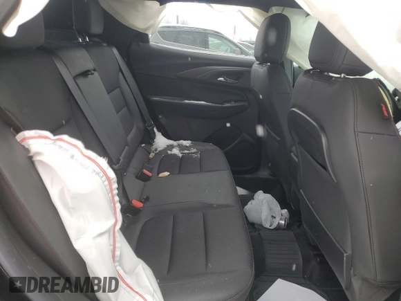 2022 Chevrolet TrailBlazer RS with VIN KL79MUSLXNB146702, listed as a Copart auction lot 45966015 with 46,000 mi miles and Salvage Title. Bid and sale history available at DreamBid. Image 11.