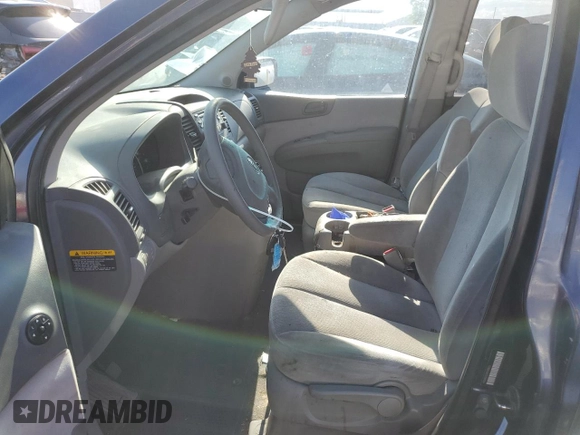 2008 Kia Sedona LX with VIN KNDMB233286198845, listed as a Copart auction lot 65081444 with 96,161 mi miles and Salvage Title. Bid and sale history available at carsss.com. Image 7.