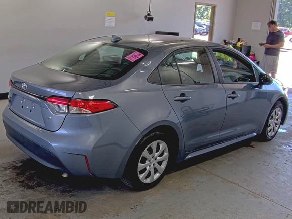 2024 Toyota Corolla LE with VIN 5YFB4MDE9RP137032, listed as a IAAI auction lot 42845115 with 16,513 mi miles and . Bid and sale history available at DreamBid. Image 3.