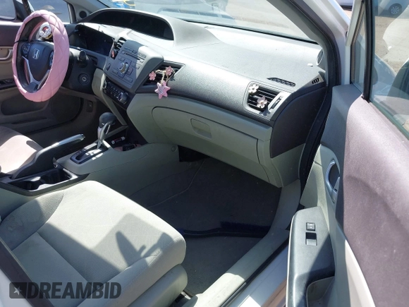 2012 Honda Civic EX with VIN 19XFB2F8XCE041230, listed as a IAAI auction lot 42142714 with 118,382 mi miles and . Bid and sale history available at DreamBid. Image 5.