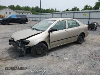 2006 Toyota Corolla CE with VIN 2T1BR32E86C624281, listed as a Copart auction lot 59695635 with 256,342 mi miles and Salvage title. Bid and sale history available at DreamBid. Image 1.