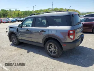 2023 Ford Bronco Sport Big Bend with VIN 3FMCR9B63PRD38183, listed as a Copart auction lot 54448945 with 36,260 mi miles and Salvage title. Bid and sale history available at DreamBid. Image 2.