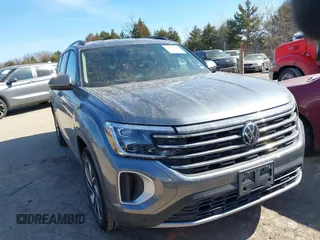 2025 Volkswagen Atlas SE with VIN 1V2WR2CA4SC510416, listed as a IAAI auction lot 41591394 with 6,939 mi miles and . Bid and sale history available at DreamBid. Image 1.