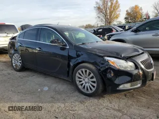 2013 Buick Regal Turbo Premium 2 with VIN 2G4GT5GV2D9240663, listed as a Copart auction lot 82226844 with 130,432 mi miles and Salvage title. Bid and sale history available at DreamBid. Image 4.