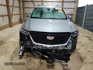 2023 Cadillac XT6 AWD Sport with VIN 1GYKPGRS5PZ121334, listed as a Copart auction lot 50606324 with 10,455 mi miles and Salvage Title. Bid and sale history available at carsss.com. Image 5.