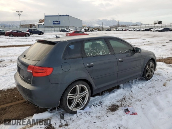 2013 Audi A3 Premium Plus with VIN WAUKJAFM7DA010057, listed as a Copart auction lot 41340435 with 117,319 mi miles and Clean title. Bid and sale history available at DreamBid. Image 3.