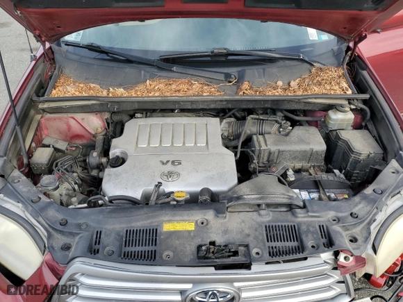 2008 Toyota Highlander with VIN JTEDS41A282014634, listed as a Copart auction lot 48863365 with 187,431 mi miles and Salvage Title. Bid and sale history available at carsss.com. Image 14.