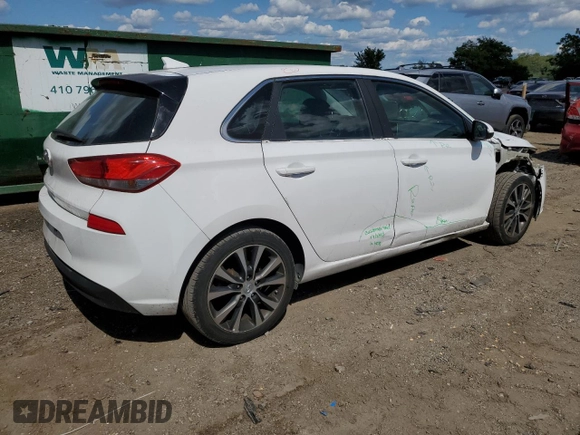 2018 Hyundai Elantra GT with VIN KMHH35LE0JU062244, listed as a Copart auction lot 67626434 with 83,735 mi miles and Salvage Title. Bid and sale history available at carsss.com. Image 3.