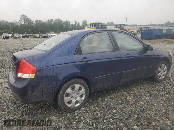 2008 Kia Spectra EX with VIN KNAFE122385539823, listed as a Copart auction lot 71399374 with 142,989 mi miles and Salvage Title. Bid and sale history available at carsss.com. Image 3.