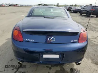 2004 Lexus SC 430 z VIN JTHFN48Y340056595, wystawiony jako Copart lot #49441915 z przebiegiem 111 075 mil mil oraz Szkoda całkowita • Salvage title. Historia ofert i sprzedaży dostępna na DreamBid. Obrazek 6.