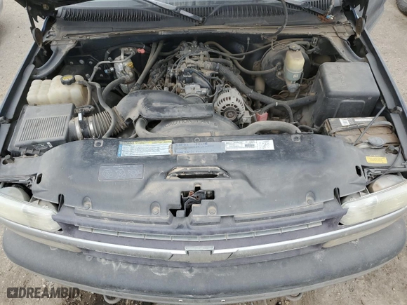 1999 Chevrolet Silverado 1500 LT with VIN 1GCEK19T2XE225083, listed as a Copart auction lot 43785565 with 165,598 mi miles and Salvage Title. Bid and sale history available at carsss.com. Image 11.